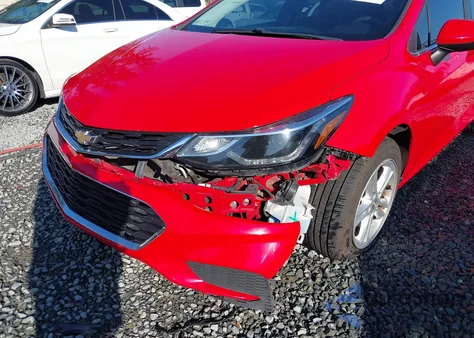 2016 Chevrolet Cruze Lt Auto из США, поврежденный, VIN 1G1BE5SM2G7283812